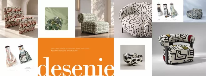 Desenie — tkaniny i próbniki