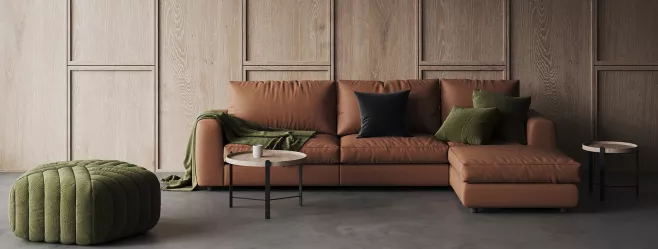 Materiały imitujące skórę w aranżacji wnętrz